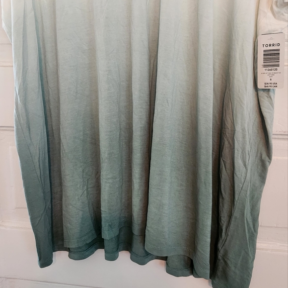 Torrid Ombre Shirt - Picture 2 of 3